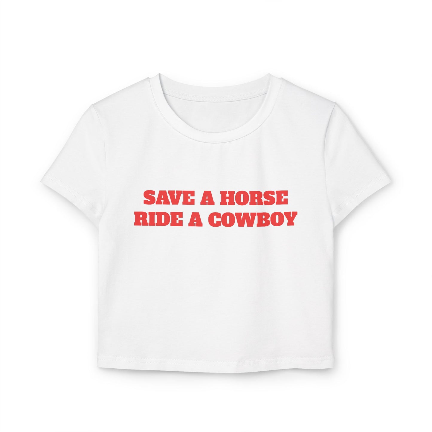 Save A Horse Ride A Cowboy Baby Tee